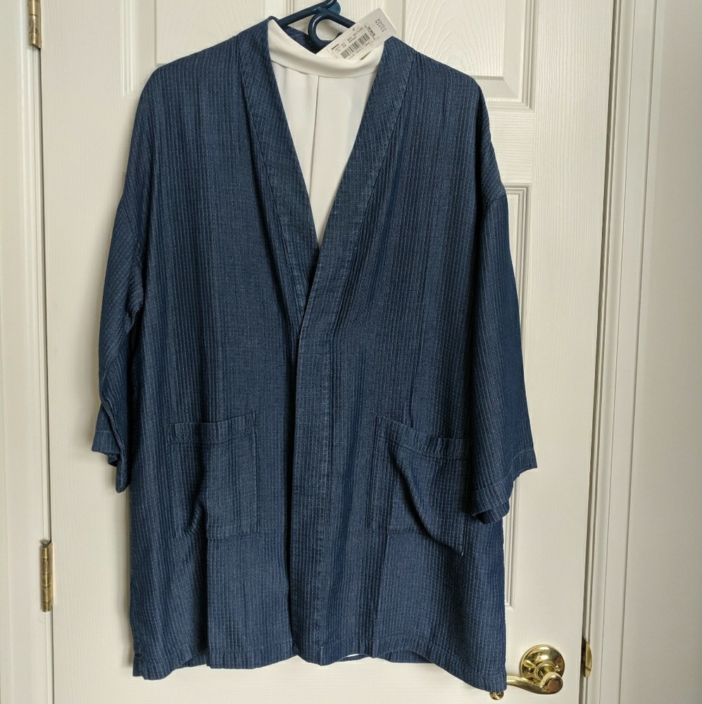 Drapey Tencel Grid